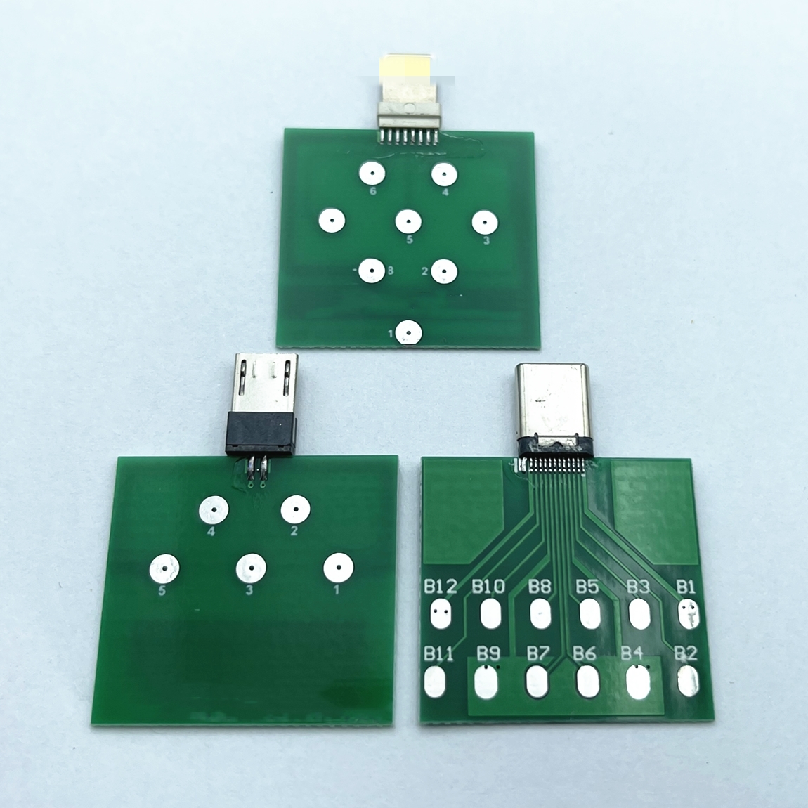 1-3pcs Micro USB PCB Test Boar - مراجعة Charging Port Flex وسعره