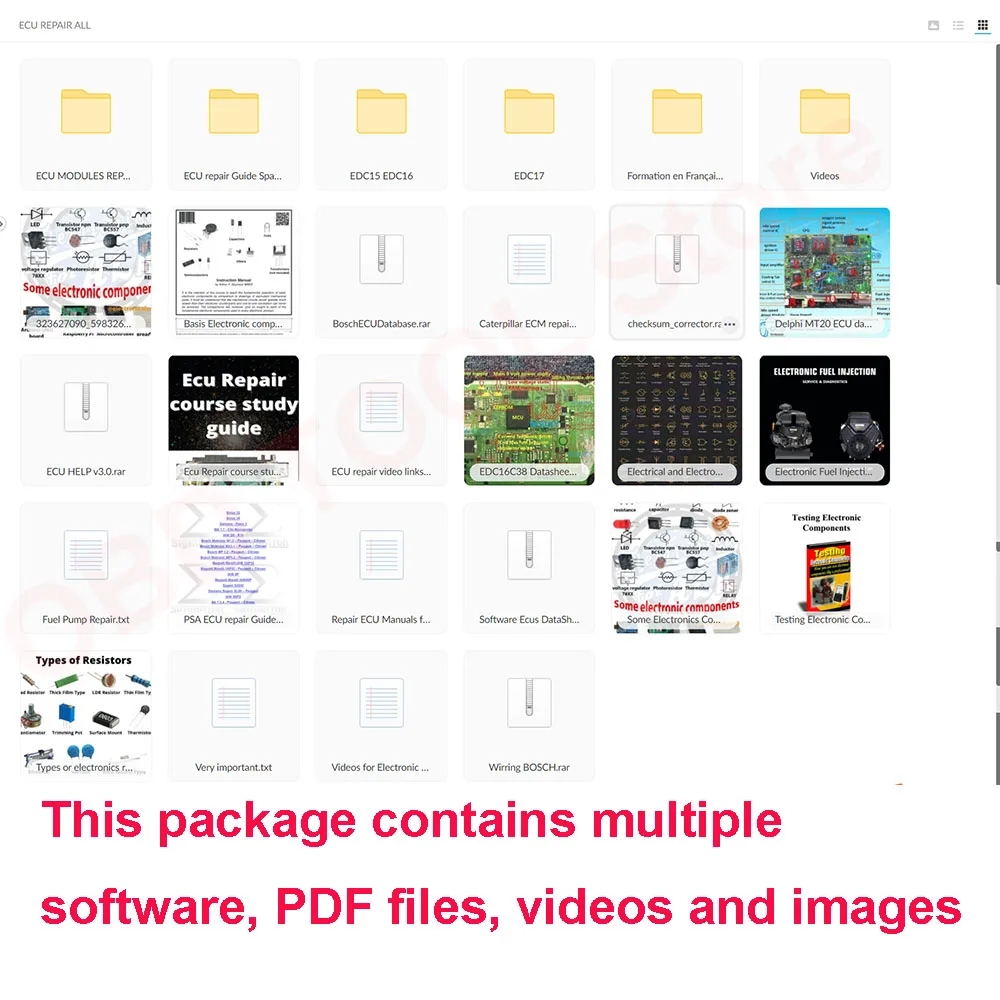 ECU Repair Training Guide Pack - مراجعة Electronics Repair Basics وسعره